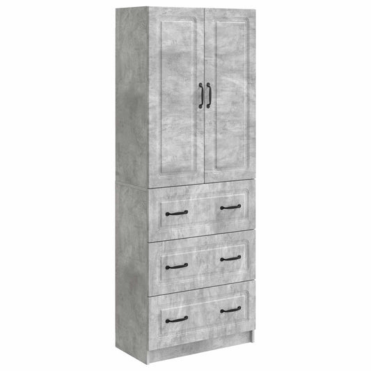 Set di armadi 2 pcs Grigio Cemento 66 x 34,5 x 87 cm | homemem39