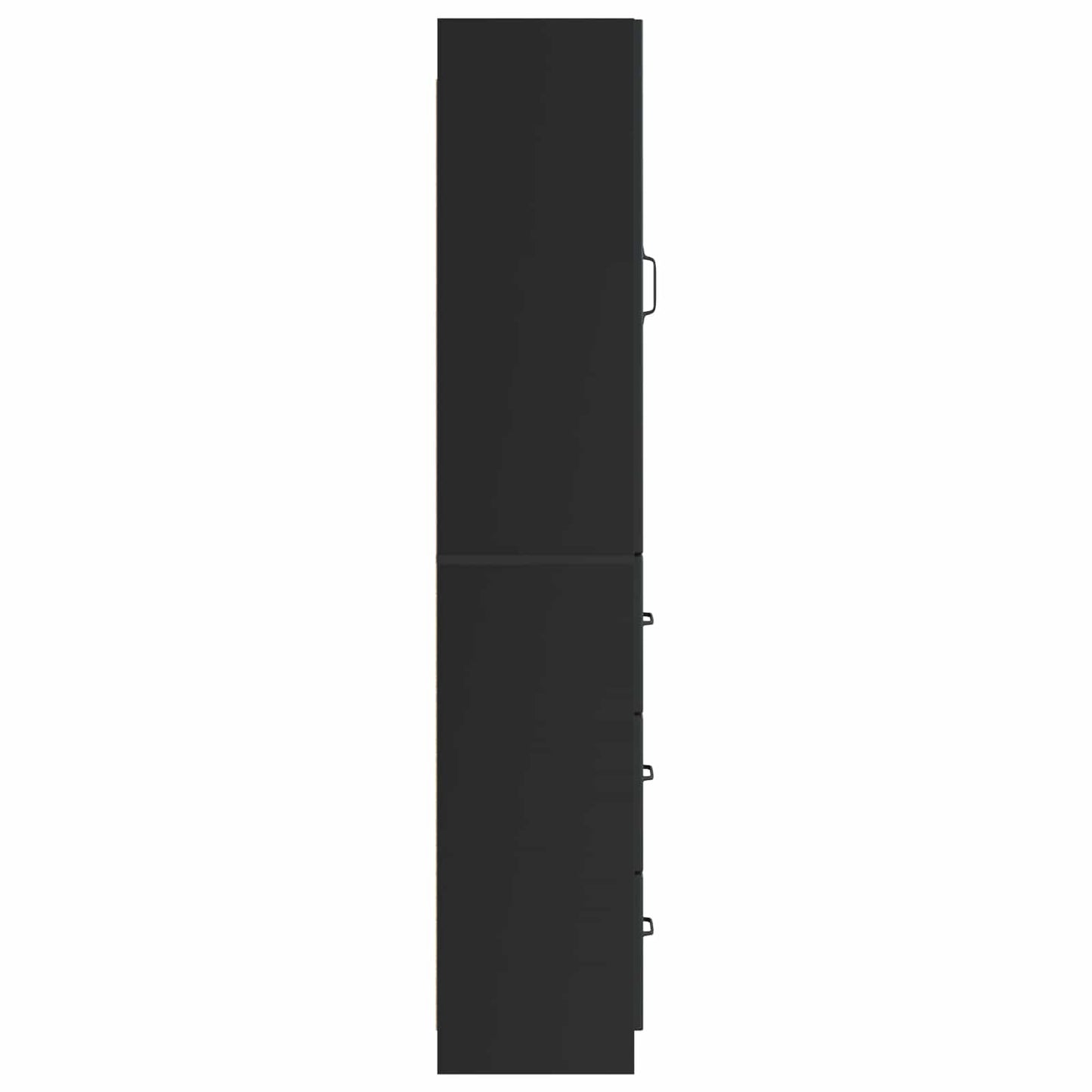 Set di armadi 2 pcs Nero 33 x 34,5 x 87 cm Legno ingegnerizzato | homemem39