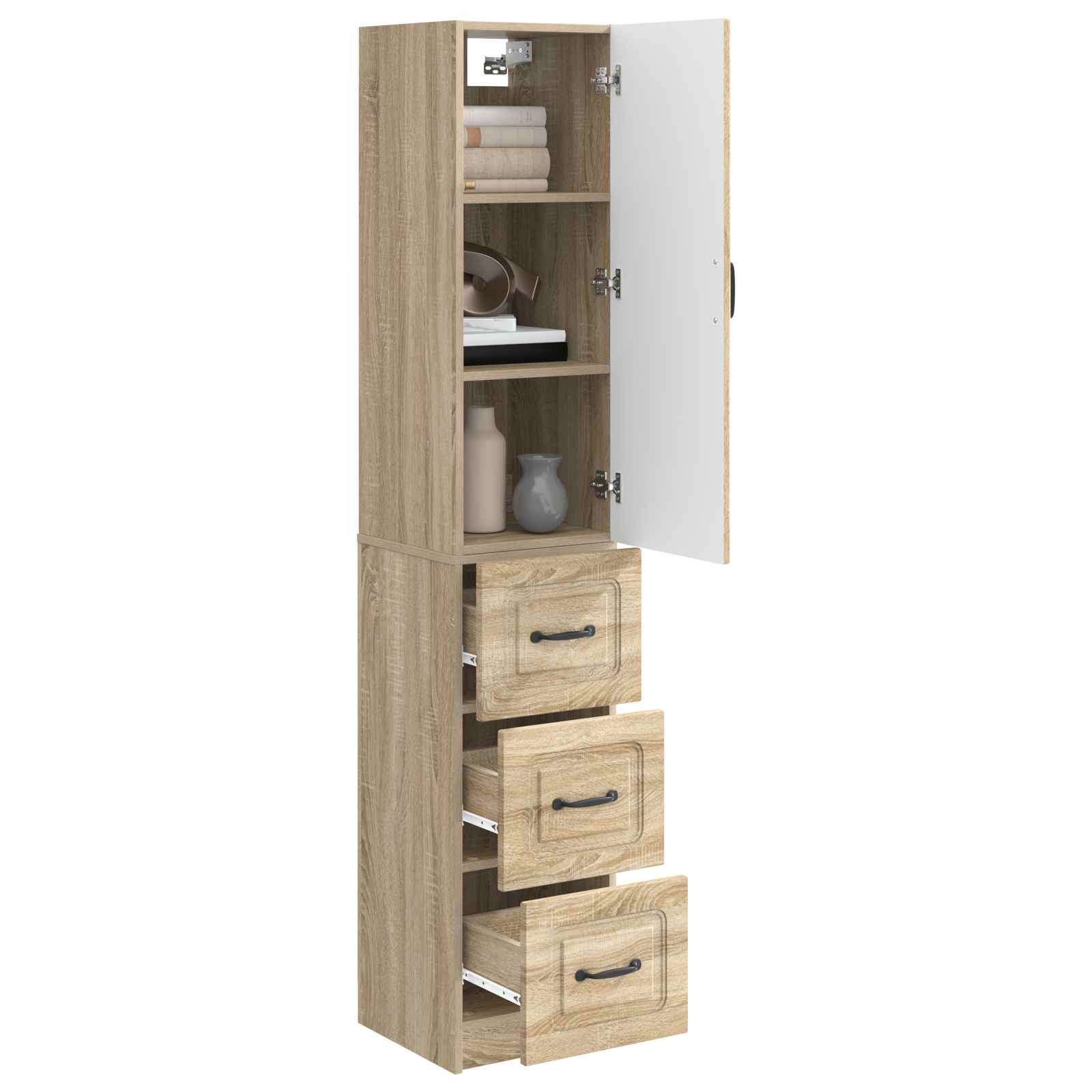 Set di armadi 2 pcs Rovere Sonoma 33 x 34,5 x 87 cm | homemem39