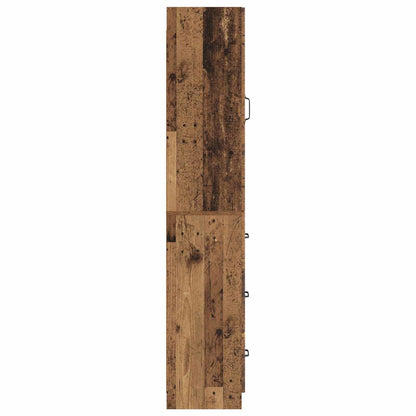 Set di armadi 2 pcs Legno antico 33 x 34,5 x 87 cm | homemem39
