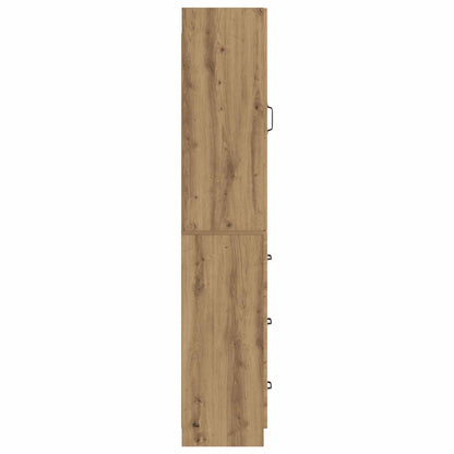 Set di armadi 2 pcs Rovere Artigianale 33 x 34,5 x 87 cm | homemem39