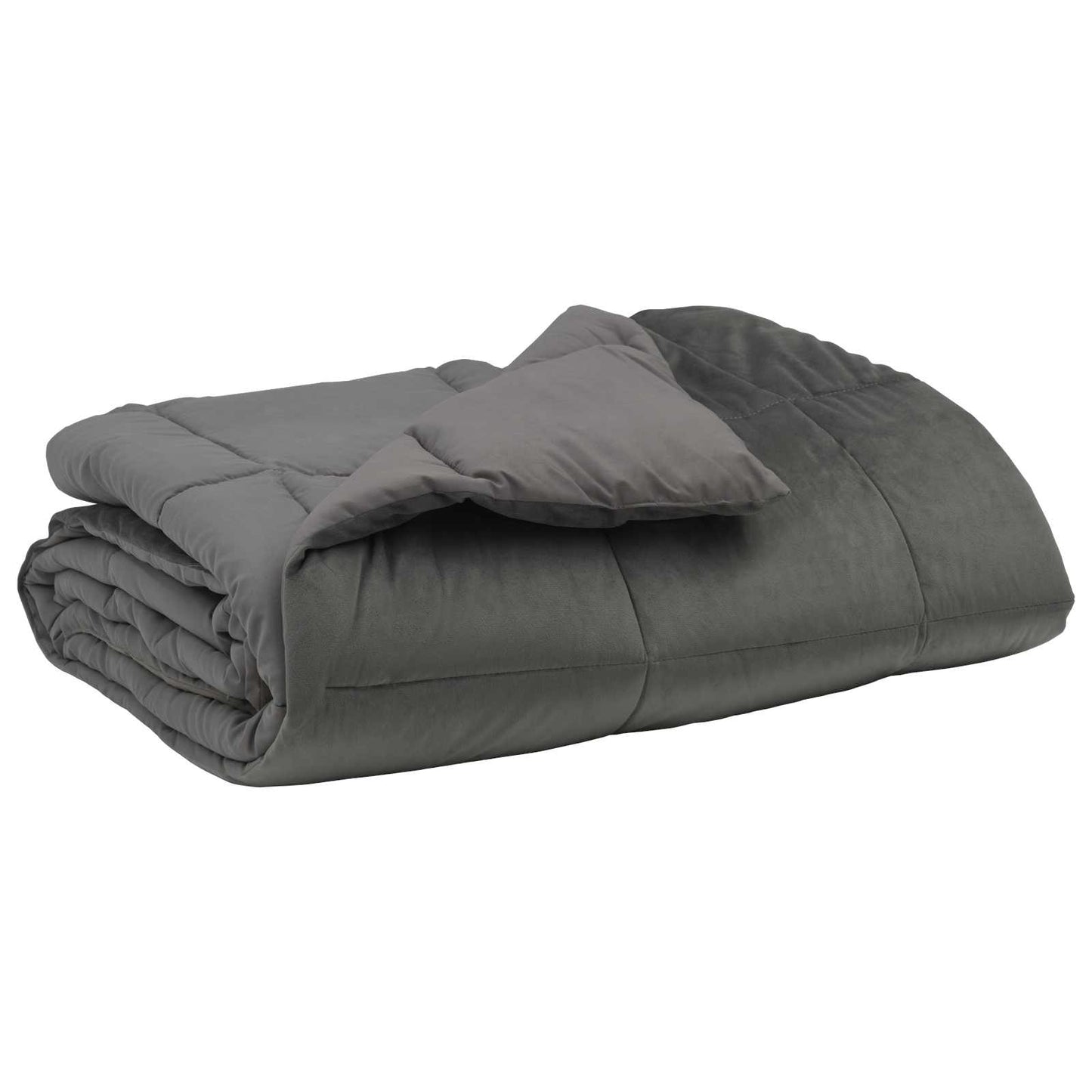 Piumino Letto Estivo 200 x 200 cm Estate Grigio Chiaro