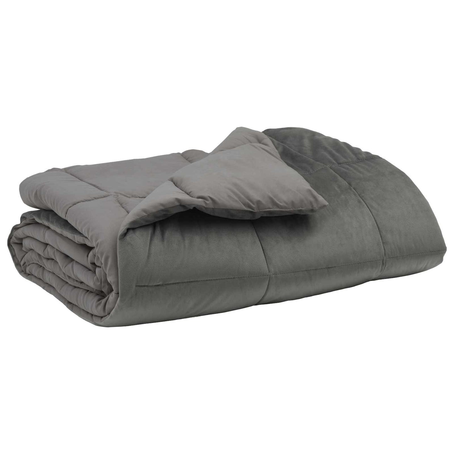 Piumino Letto Estivo 155 x 220 cm Estate Grigio Chiaro