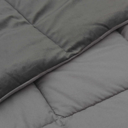 Piumino Letto Estivo 200 x 220 cm Estate Grigio Chiaro