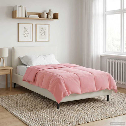 Piumino Letto Estivo 140 x 200 cm Estate Rosa Traspirante