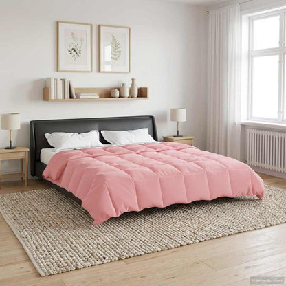 Piumino Letto Estivo 200 x 200 cm Estate Rosa Traspirante