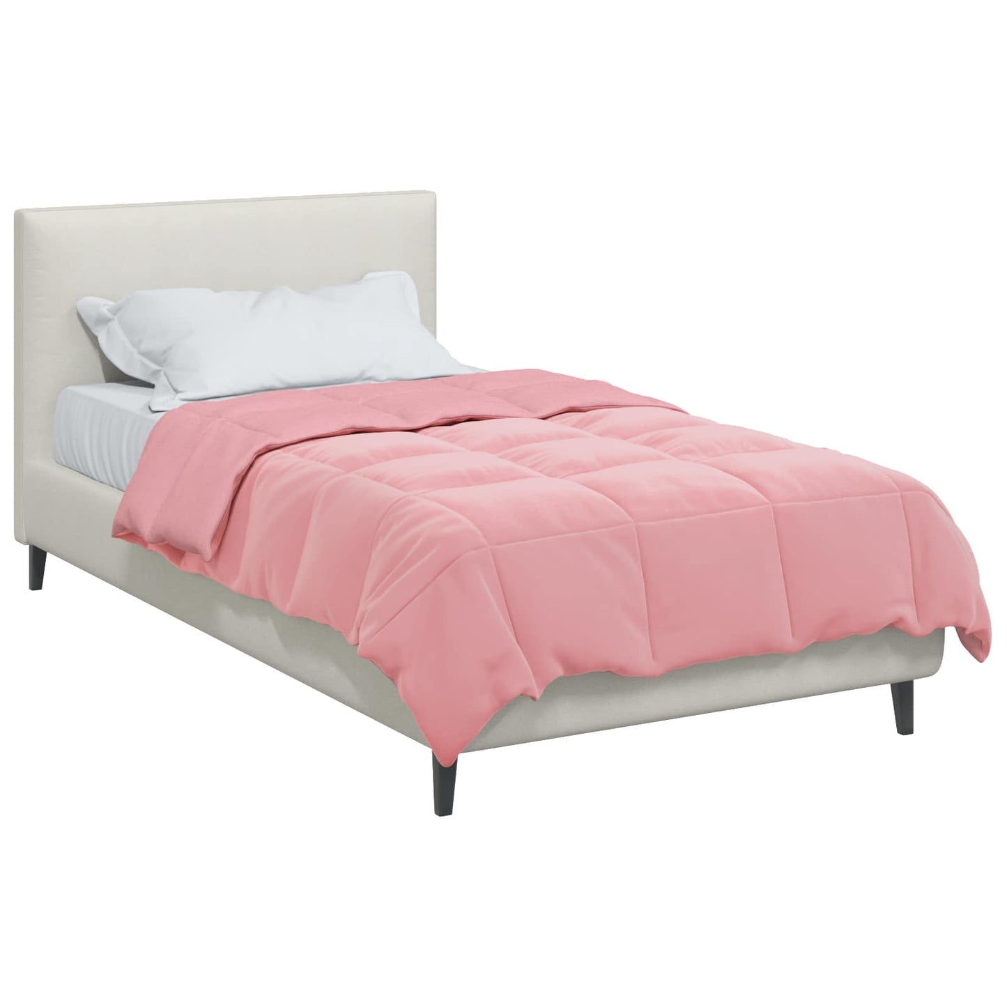 Piumino Letto Estivo 135 x 220 cm Estate Rosa Traspirante