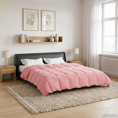 Piumino Letto Estivo 220 x 260 cm Estate Rosa Traspirante