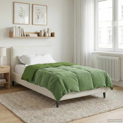 Piumino Letto Estivo 140 x 200 cm Estate Verde Traspirante