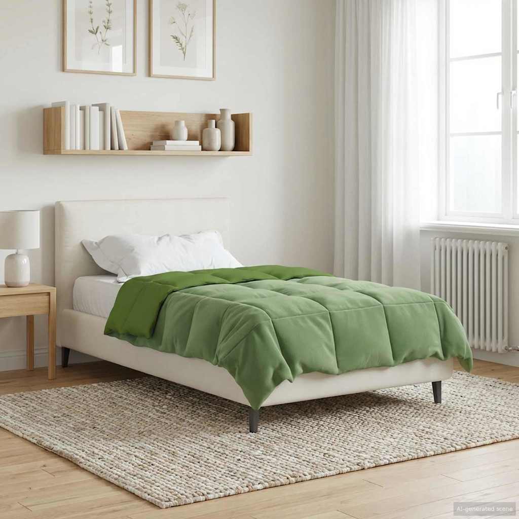 Piumino Letto Estivo 140 x 220 cm Estate Verde Traspirante