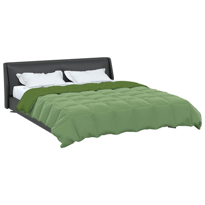 Piumino Letto Estivo 220 x 240 cm Estate Verde Traspirante
