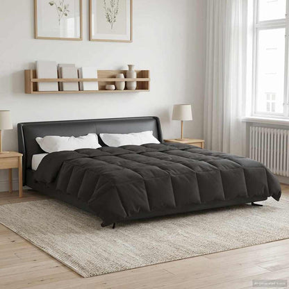 Piumone Completo Annuale 200 x 220 cm 4 stagioni Antracite