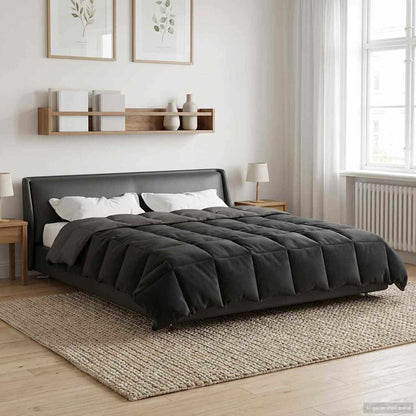 Piumone Completo Annuale 200 x 240 cm 4 stagioni Grigio Chiaro