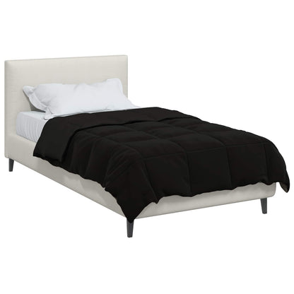 Piumone Completo Annuale 155 x 200 cm 4 stagioni Nero