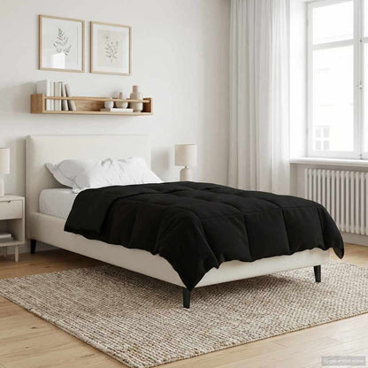 Piumone Completo Annuale 140 x 220 cm 4 stagioni Nero