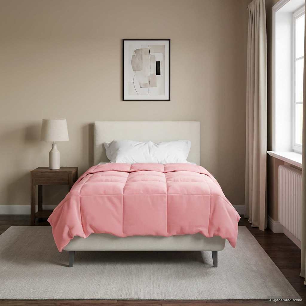 Piumone Completo Annuale 140 x 200 cm 4 stagioni Rosa