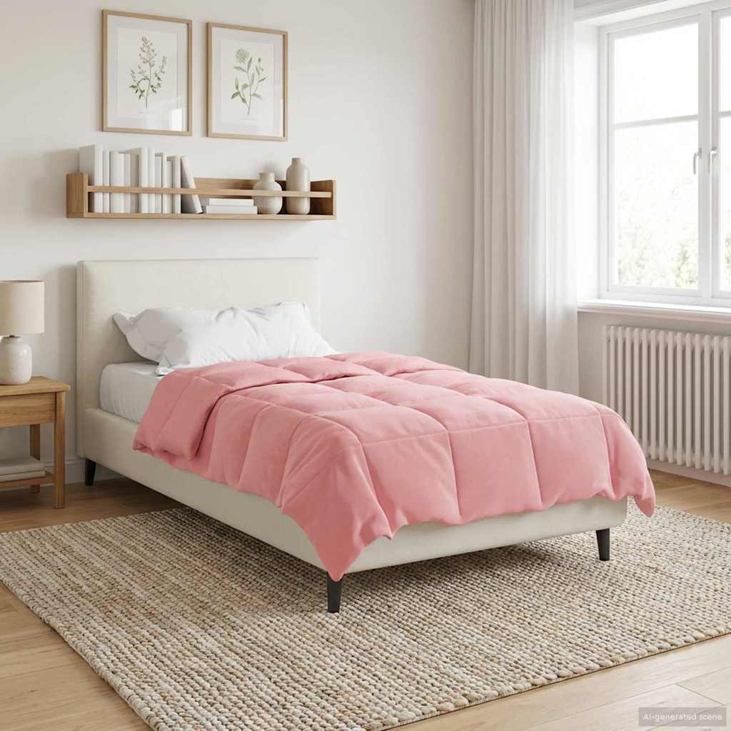 Piumone Completo Annuale 155 x 200 cm 4 stagioni Rosa