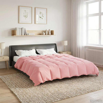 Piumone Completo Annuale 200 x 200 cm 4 stagioni Rosa