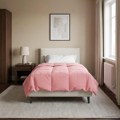 Piumone Completo Annuale 135 x 220 cm 4 stagioni Rosa