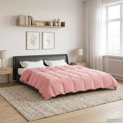 Piumone Completo Annuale Rosa 200 x 220 cm Microfibra