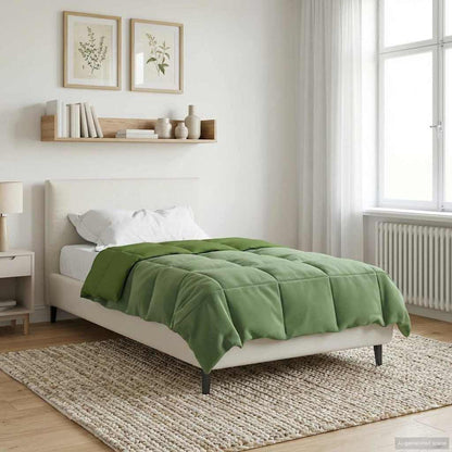 Piumone Completo Annuale 155 x 200 cm 4 stagioni Verde
