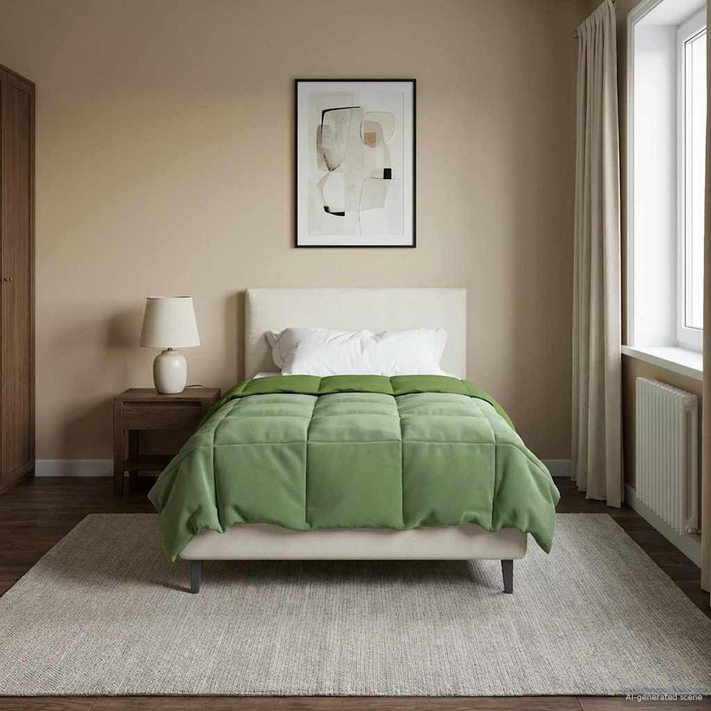 Piumone Completo Annuale 155 x 200 cm 4 stagioni Verde