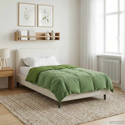 Piumone Completo Annuale 135 x 220 cm 4 stagioni Verde