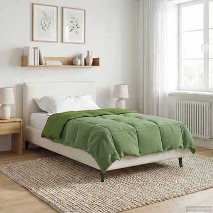 Piumone Completo Annuale 155 x 220 cm 4 stagioni Verde