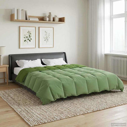 Piumone Completo Annuale 220 x 240 cm 4 stagioni Verde