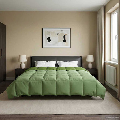Piumone Completo Annuale 220 x 240 cm 4 stagioni Verde