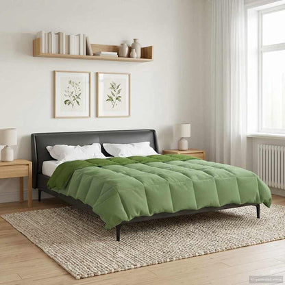Piumone Completo Annuale 220 x 260 cm 4 stagioni Verde