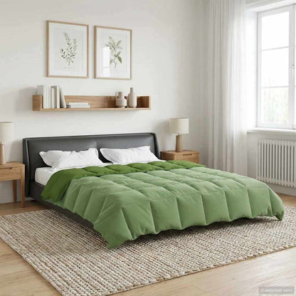 Piumone Completo Annuale 240 x 260 cm 4 stagioni Verde