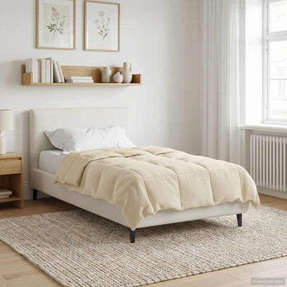 Piumone Completo Annuale 155 x 200 cm 4 stagioni Crema