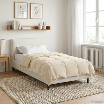 Piumone Completo Annuale 140 x 220 cm 4 stagioni Crema
