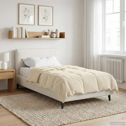 Piumone Completo Annuale 155 x 220 cm 4 stagioni Crema