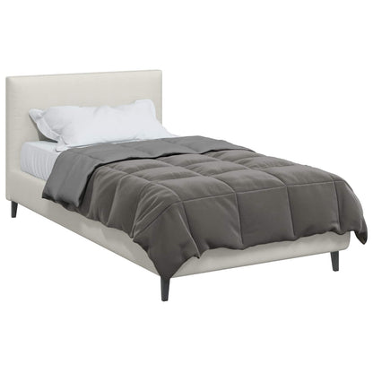 Duvet Invernale 135 x 200 cm Inverno Grigio chiaro Traspirante