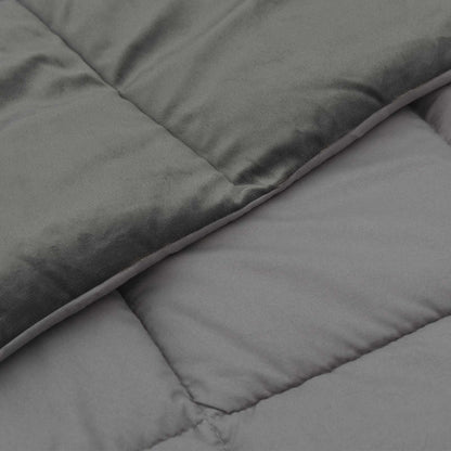 Duvet Invernale 140 x 220 cm Inverno Grigio chiaro Traspirante