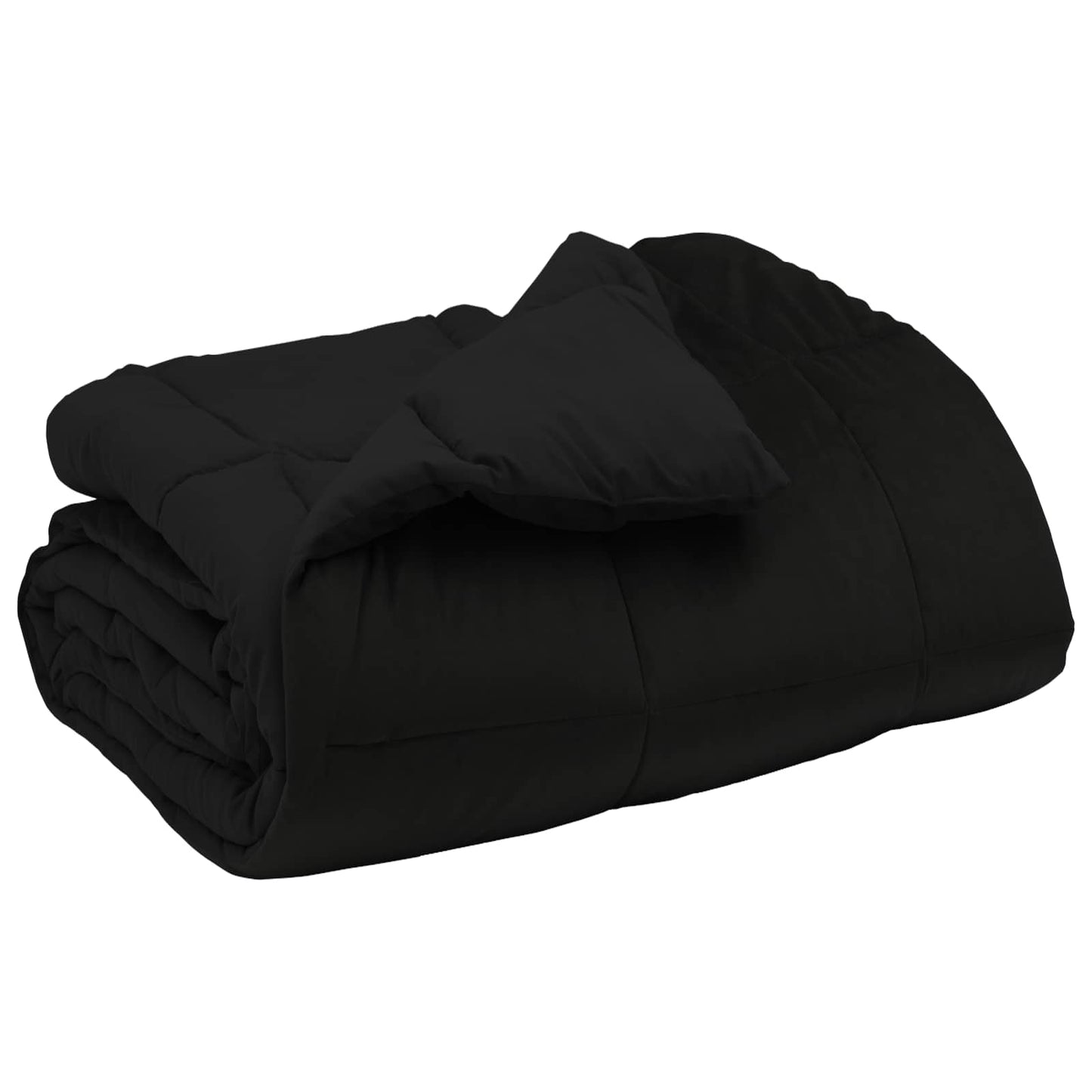 Duvet Invernale 155 x 200 cm Inverno Nero Traspirante