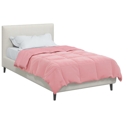 Duvet Invernale 135 x 220 cm Inverno Rosa Traspirante