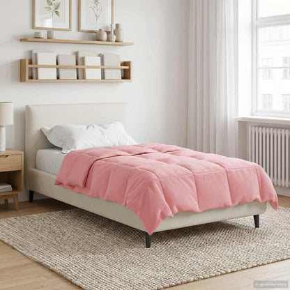 Duvet Invernale 155 x 220 cm Inverno Rosa Traspirante