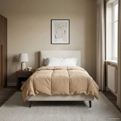 Duvet Invernale 155 x 220 cm Inverno Rosa Traspirante