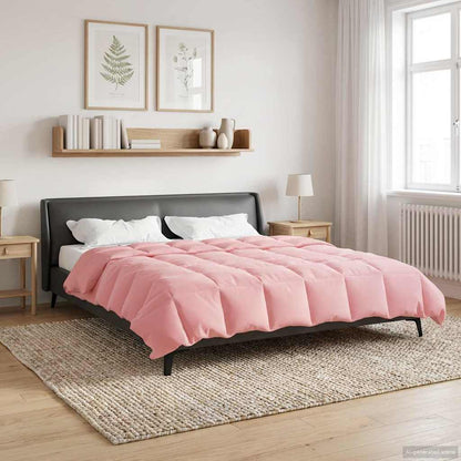 Duvet Invernale 200 x 220 cm Inverno Rosa Traspirante