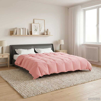 Duvet Invernale 220 x 240 cm Inverno Rosa Traspirante
