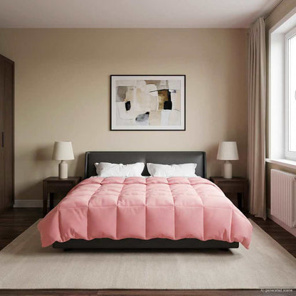 Duvet Invernale 220 x 240 cm Inverno Rosa Traspirante
