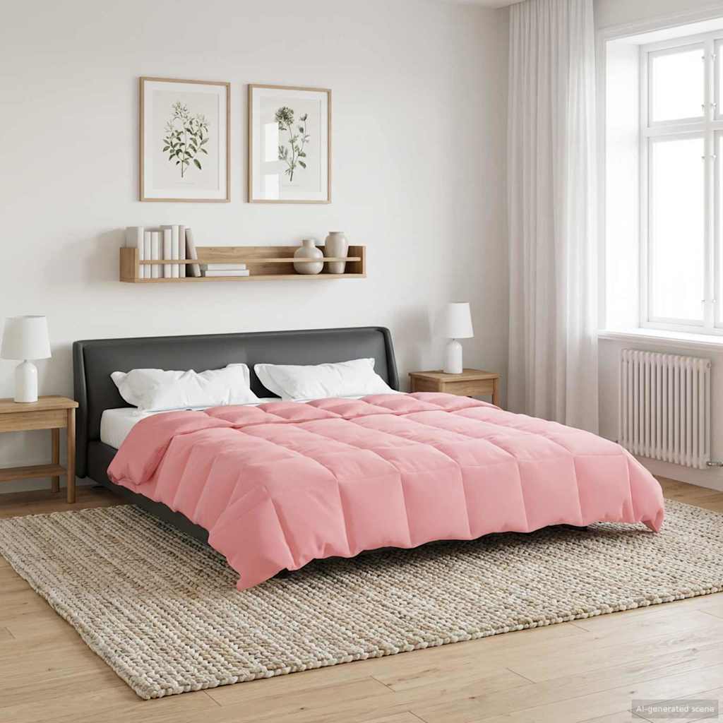 Duvet Invernale 240 x 260 cm Inverno Rosa Traspirante