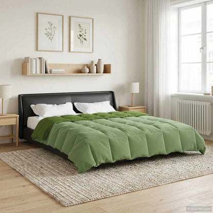 Duvet Invernale 200 x 240 cm Inverno Verde Traspirante