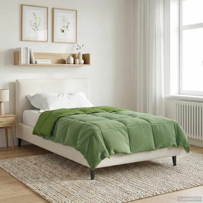 Duvet Invernale 135 x 200 cm Inverno Verde Traspirante