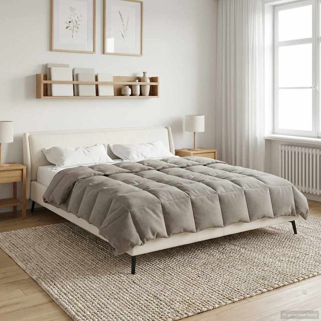 Duvet Invernale 200 x 220 cm Inverno Verde Traspirante