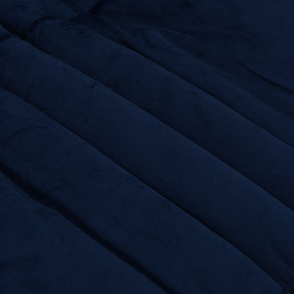 Duvet Invernale 140 x 220 cm Inverno Blu Scuro Traspirante