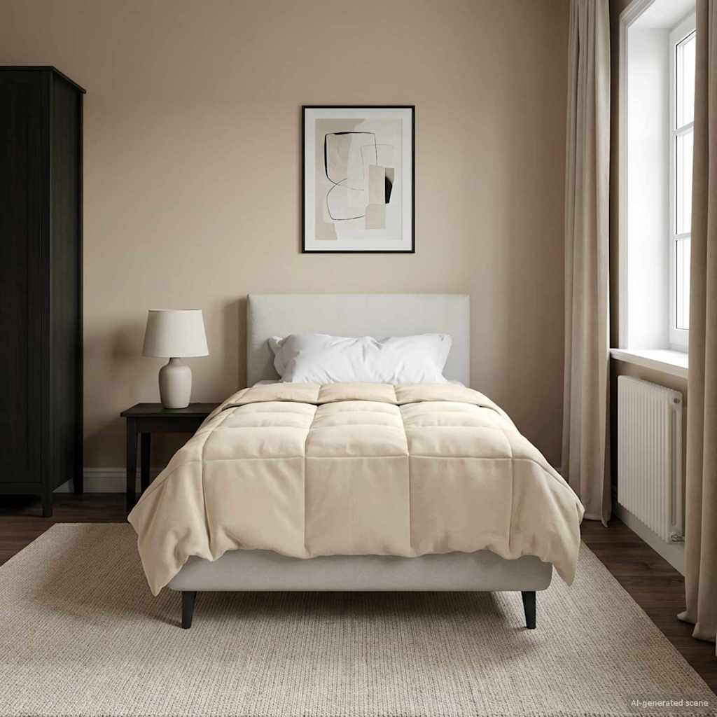 Duvet Invernale 135 x 200 cm Inverno Crema Traspirante